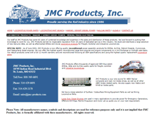 Tablet Screenshot of jmc-products.com